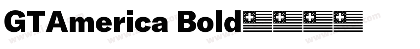 GTAmerica Bold字体转换 GTAmerica Bold字体转换